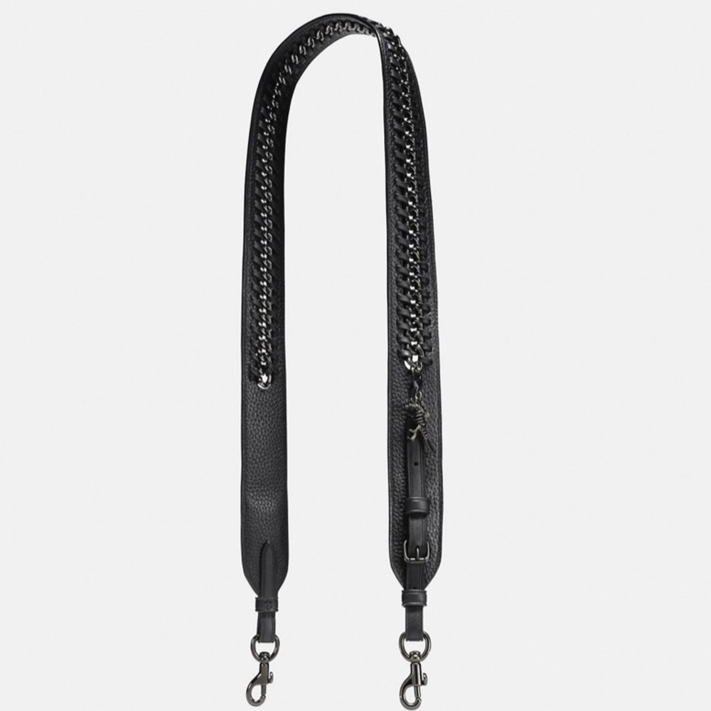 Coach Rexy Woven Chain Novelty Strap